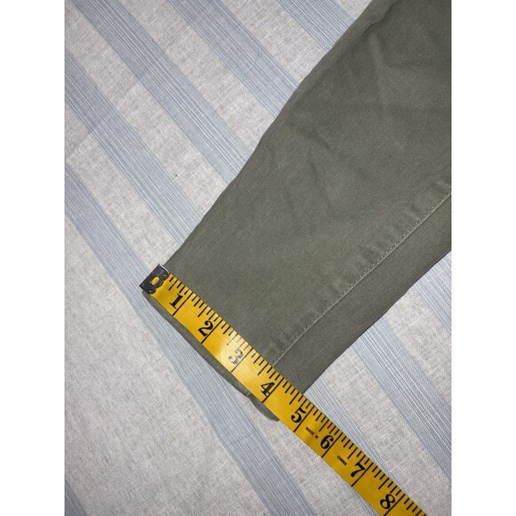 J Crew Ankle Skinny Jeans Women's 27 Sage Green Stretch Pants E6687 Mid Rise - Picture 7 of 10